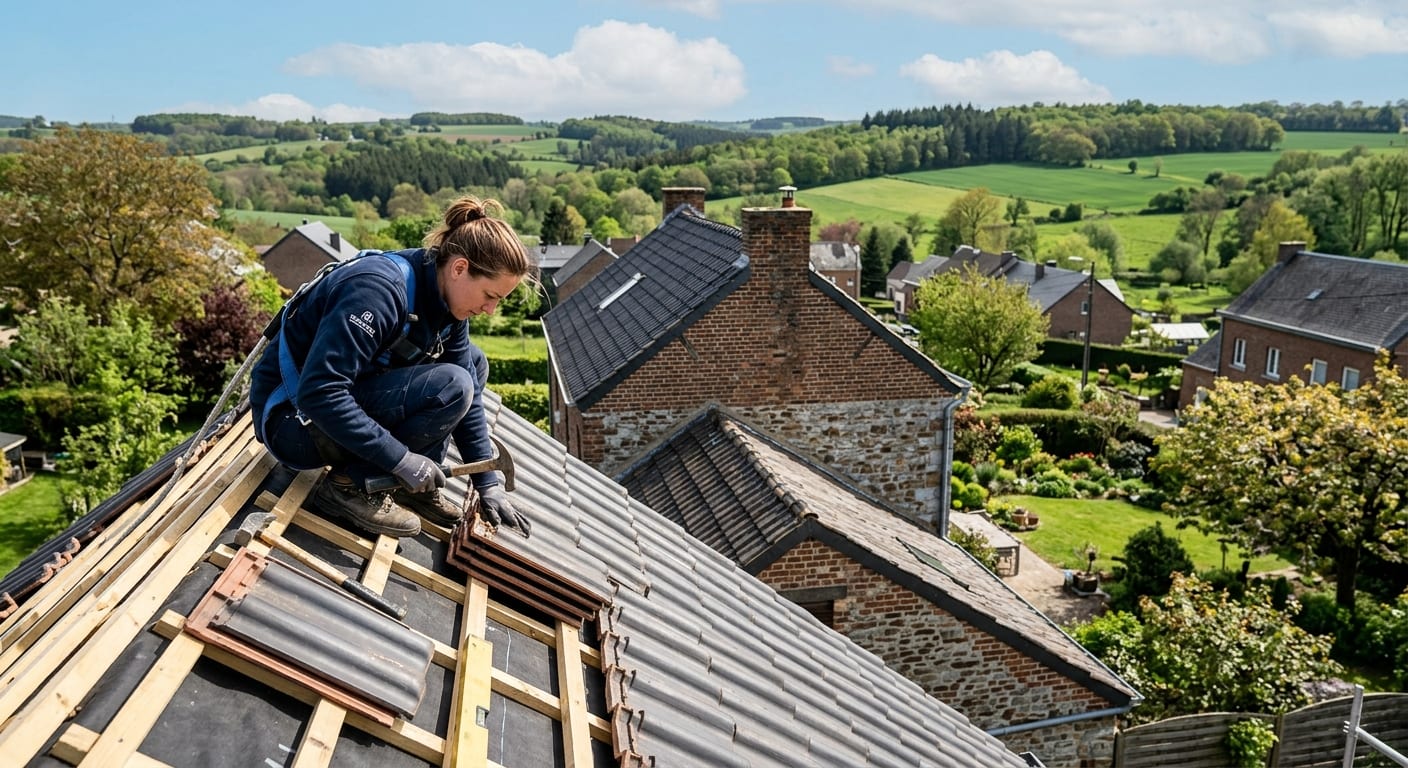 Aperçu du livret guide conseils toiture pour propriétaires en Wallonie